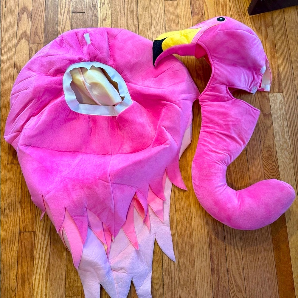 Vibrant Pink Flamingo Costume for Women